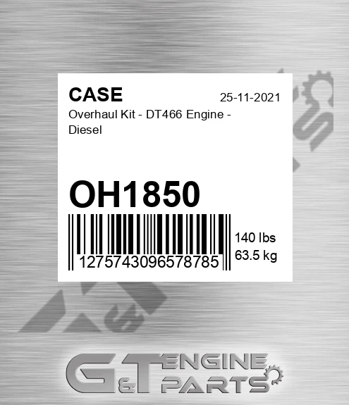OH1850 Overhaul Kit - Dt466 Engine - Diesel