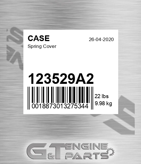 123529A2 Spring Cover