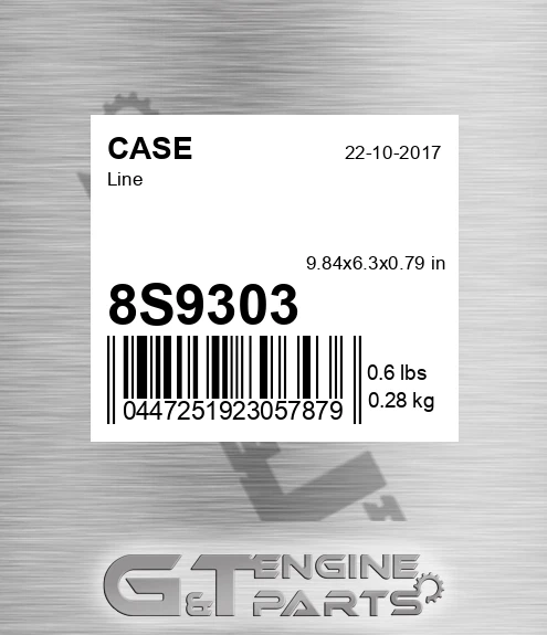 8S9303 CASE Line