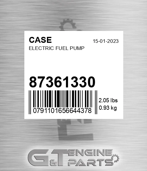 87361330 Electric Fuel Pump