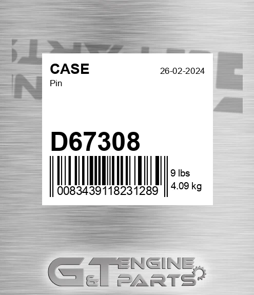 D67308 CASE Pin