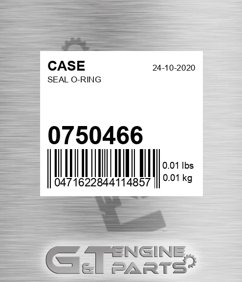 0750466 Seal O-ring