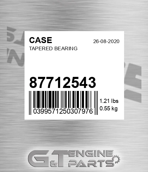 87712543 Tapered Bearing