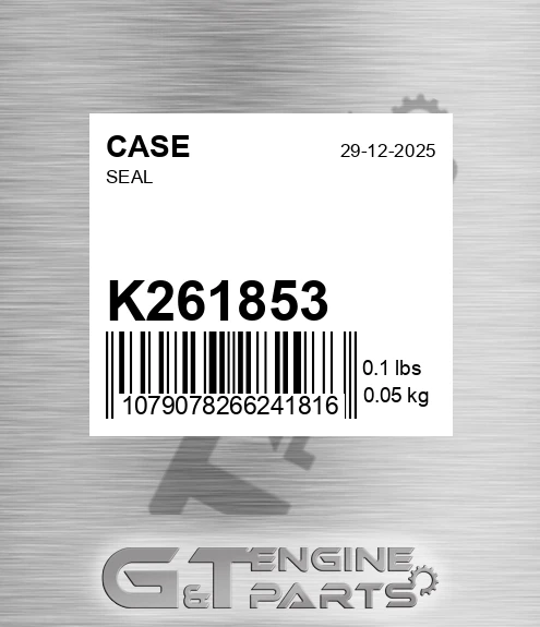 K261853 Seal