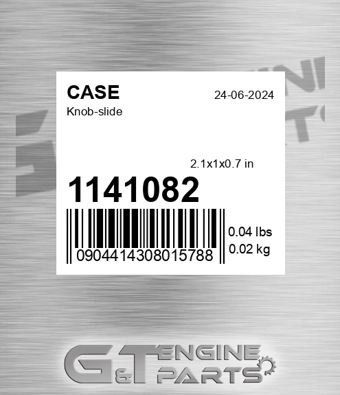 1141082 CASE Knob-slide