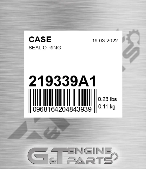 219339A1 Seal O-ring