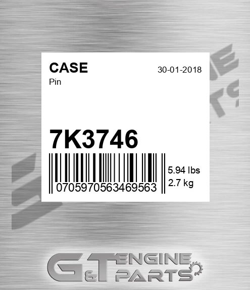 7K3746 CASE Pin