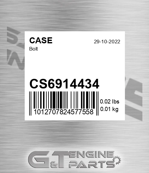 CS6914434 Bolt