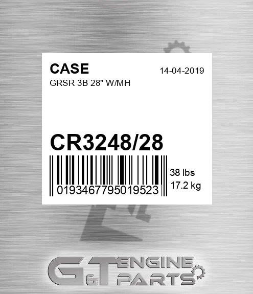 CR3248/28 Grsr 3b 28" W/mh