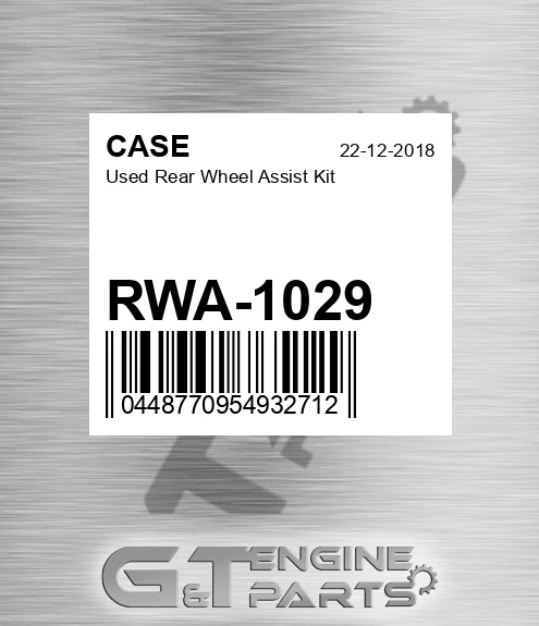 RWA-1029 Used Rear Wheel Assist Kit