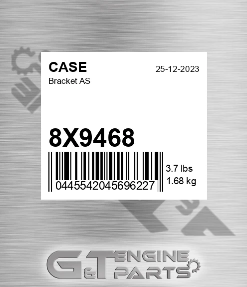 8X9468 CASE Bracket As