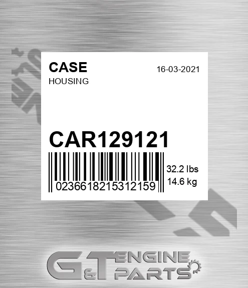 CAR129121 Housing