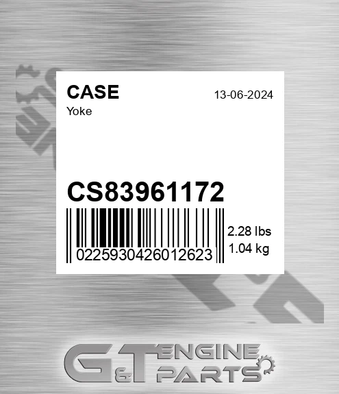 CS83961172 Yoke