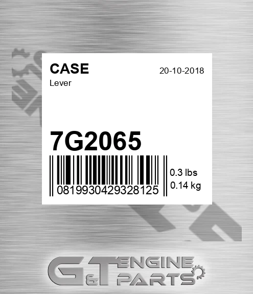 7G2065 Lever