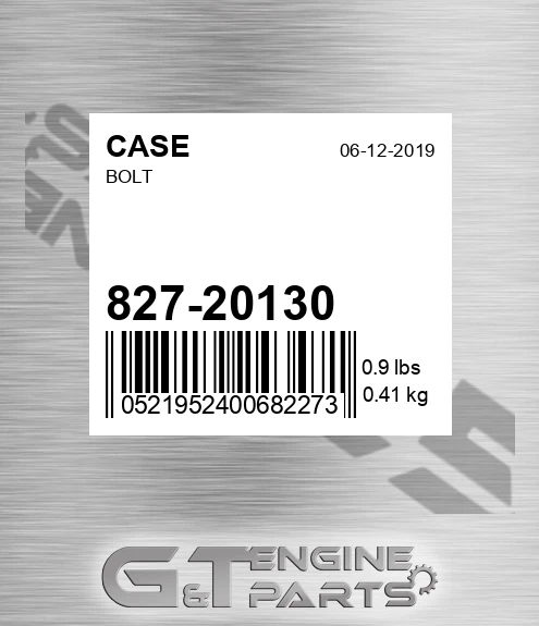 827-20130 Bolt