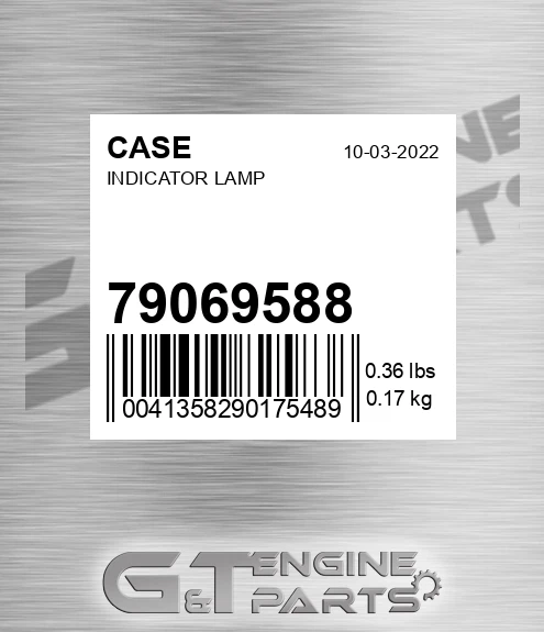 79069588 CASE Indicator Lamp