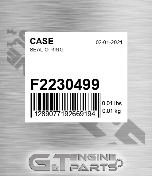F2230499 Seal O-ring
