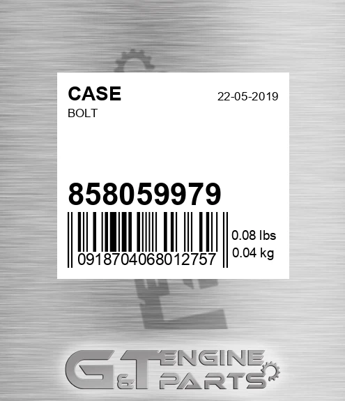 858059979 Bolt