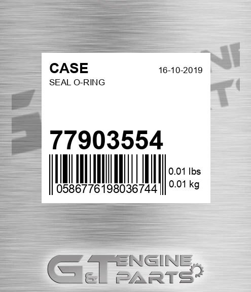 77903554 Seal O-ring