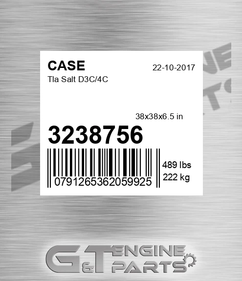 3238756 Tla Salt D3c/4c