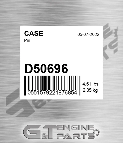 D50696 CASE Pin