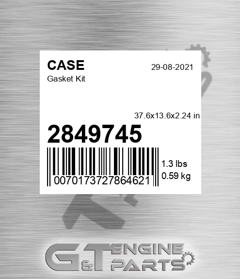 2849745 CASE Gasket Kit