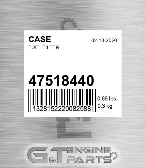 47518440 CASE Fuel Filter
