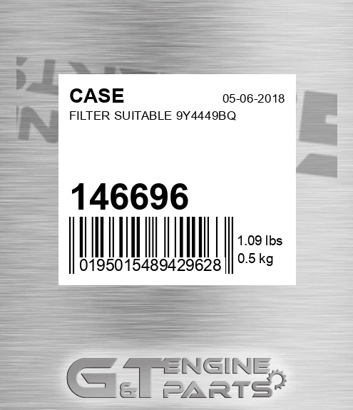 146696 CASE Filter Suitable 9y4449bq