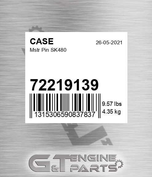 72219139 Mstr Pin Sk480