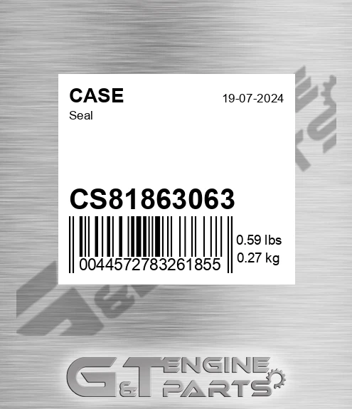 CS81863063 Seal