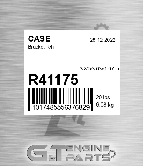 R41175 CASE Bracket R/h