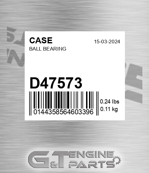 D47573 CASE Ball Bearing