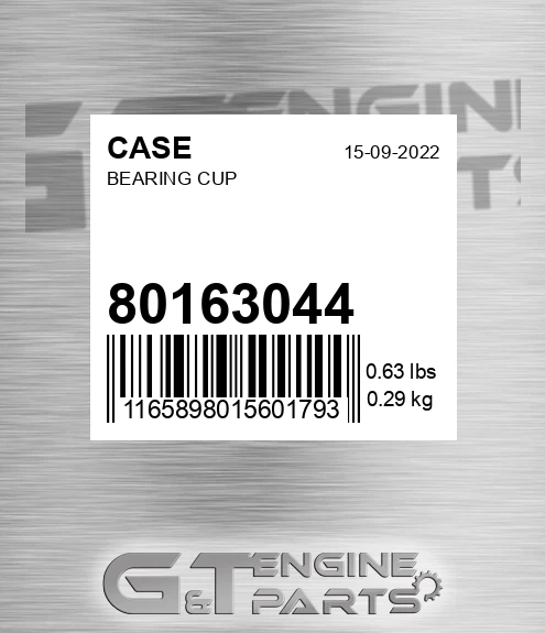 80163044 Bearing Cup