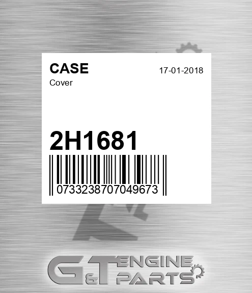 2H1681 CASE Cover