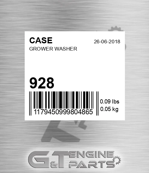 92-8 Grower Washer