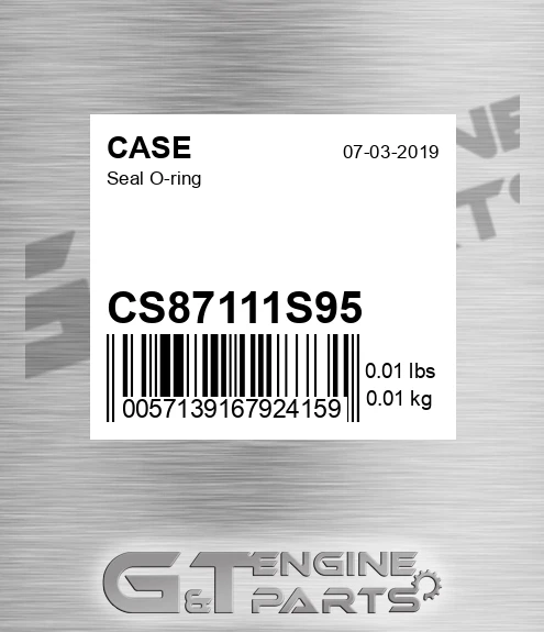 CS87111S95 Seal O-ring
