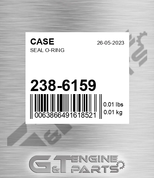 238-6159 Seal O-ring