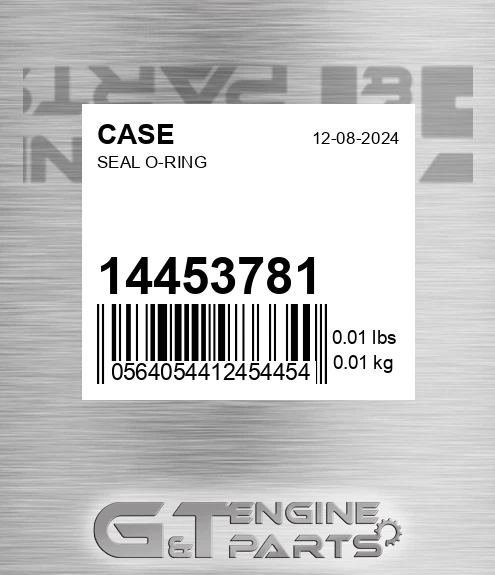 14453781 Seal O-ring
