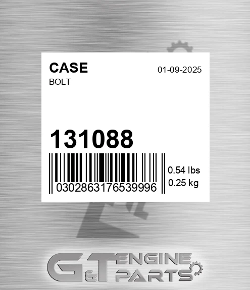 13-1088 Bolt for CASE