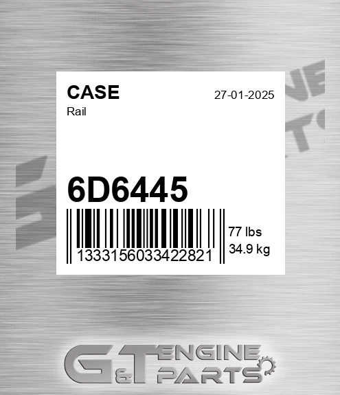 6D6445 Rail