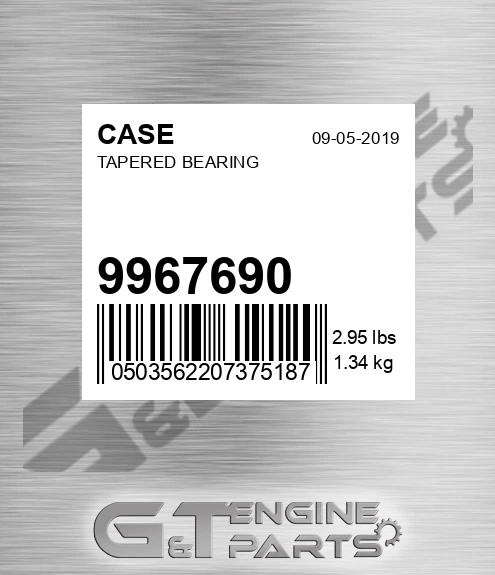 9967690 Tapered Bearing