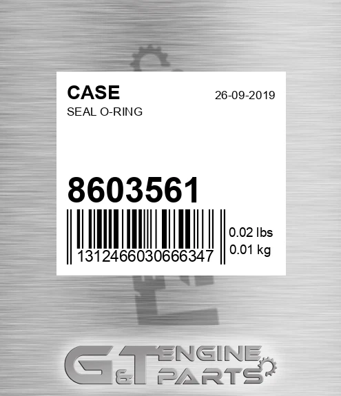 8603561 Seal O-ring