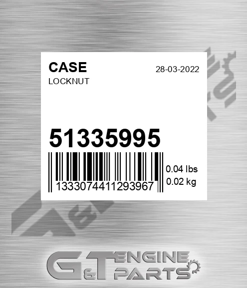 51335995 Locknut