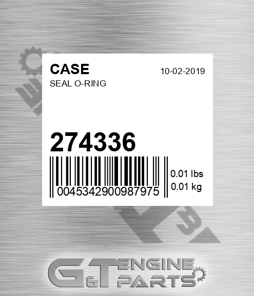 274336 Seal O-ring