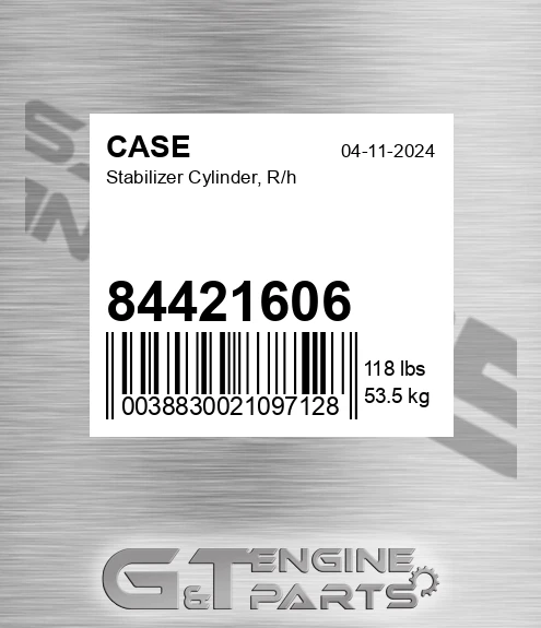 84421606 Stabilizer Cylinder, R/h