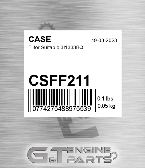 CSFF211 Filter Suitable 3i1333bq