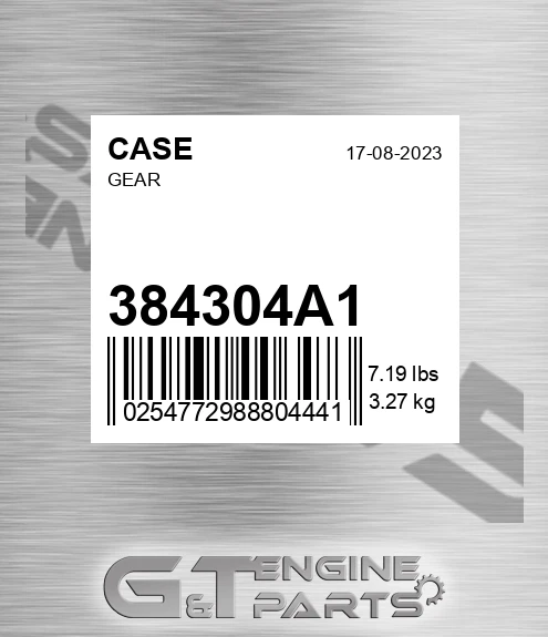 384304A1 CASE Gear