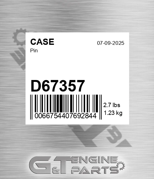 D67357 CASE Pin