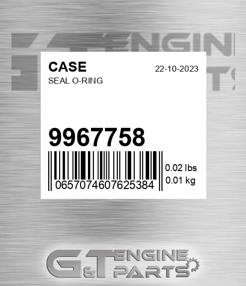9967758 Seal O-ring