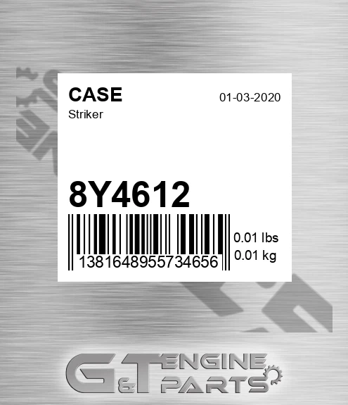 8Y4612 Striker